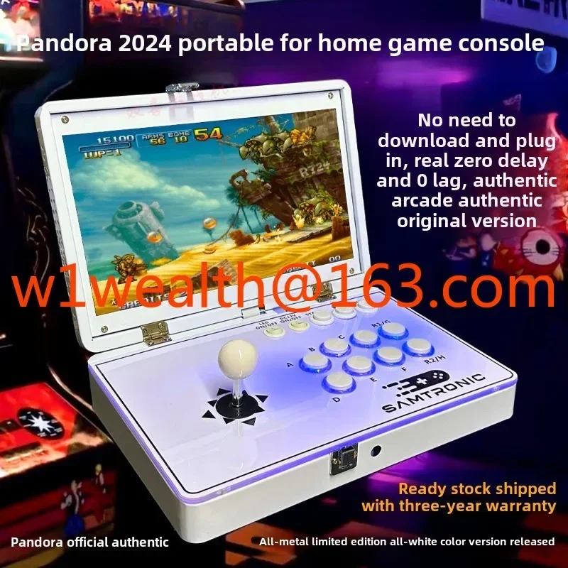 Arcade Outdoor Fighting Home Joystick Game Console Nostalgic Desktop Portable Folding Double One Moonlight Treasure Box