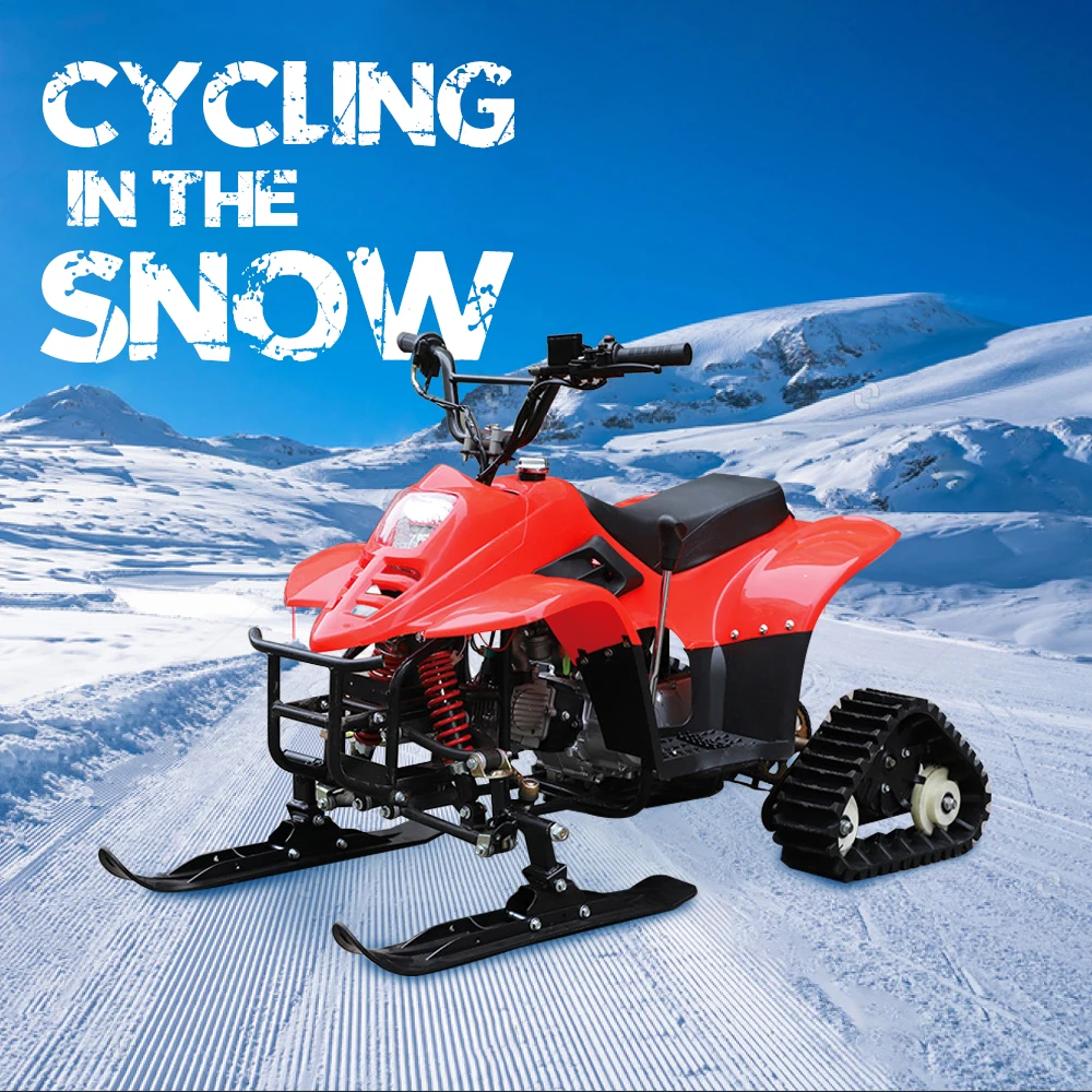 

2025 Brand New Gasoline Sonw Scooter 500cc Mini Snowmobile Differ Size Ski Snow Motorcycle for Adults&child