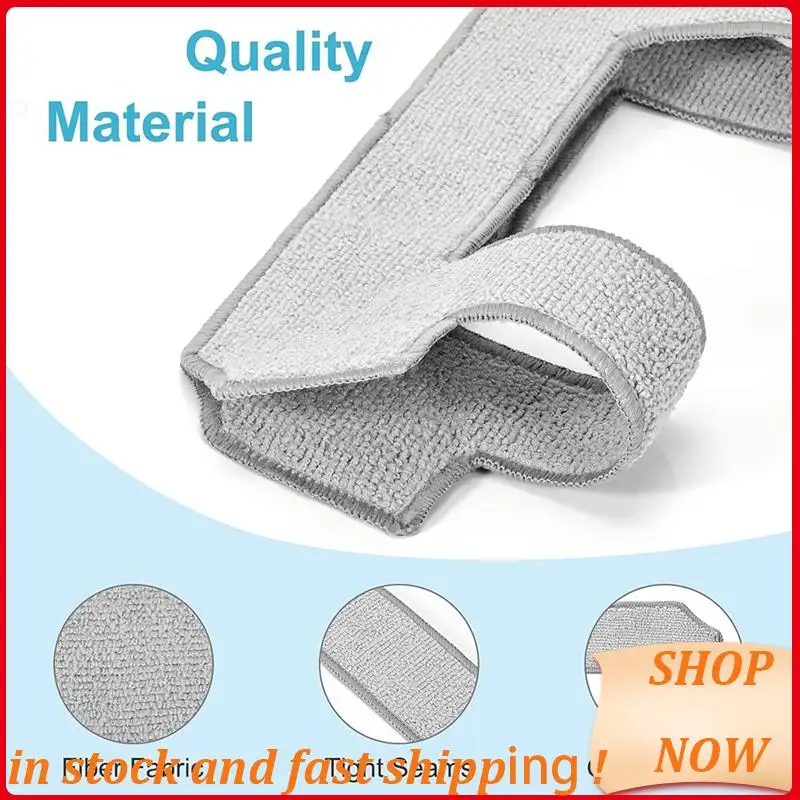 Paquete de 12 paños de limpieza para robots de limpieza de ventanas Ecovacs Winbot W1 Pro/W1/W2 Omni/W2, recambios de limpiadores Ecovacs reutilizables ¡CALIENTE!