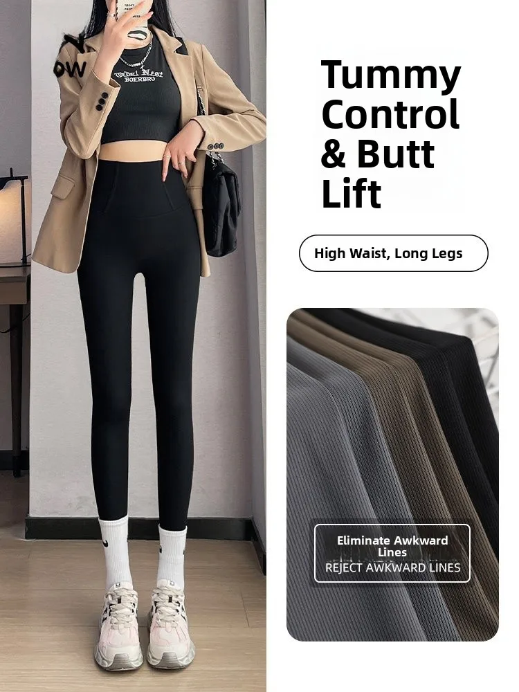 

Женские повседневные леггинсы Ciwalk с высокой талией, облегающие, для йоги, весенние, дышащие, из нейлона и спандекса