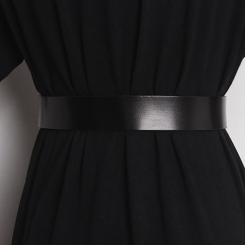 여성 활주로 패션 정품 가죽 꽃 버클 Cummerbunds 여성 드레스 코르셋 허리띠 벨트 장식 벨트 TB2540