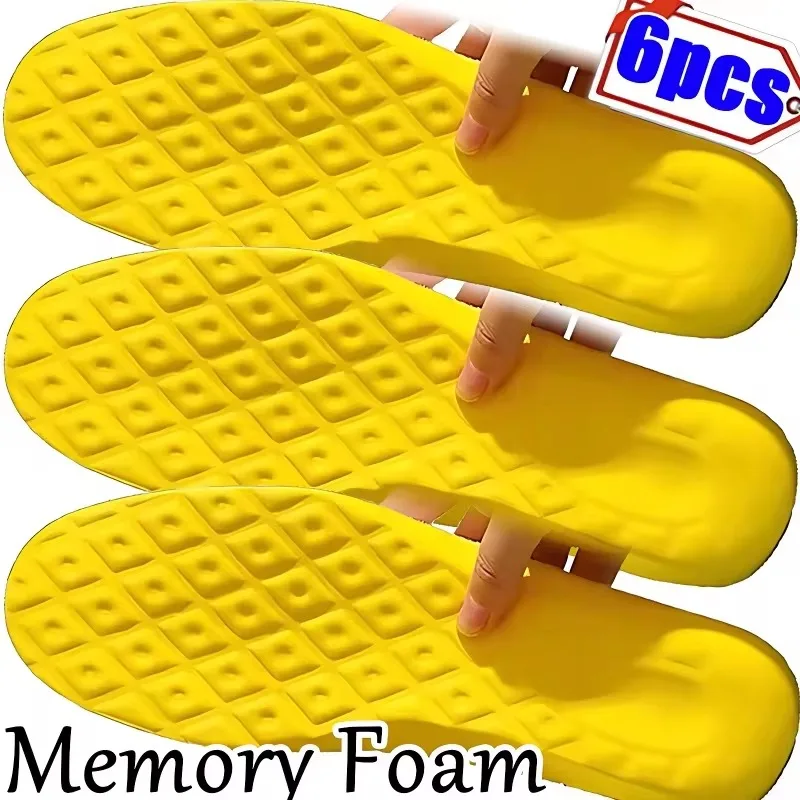 4D Latex Sports Insole Men Women Sneakers Shoes Pads for Summer High Elasticity Soft Breathable Running Insoles Sole Air Cushion