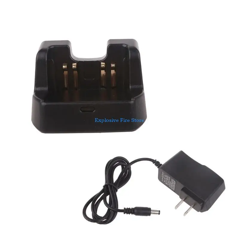 C4DB CD47 Base Base Base Walkie-Talkie Radio Battery Chargers Adapter Doping Station для Yaesu Vertex VX160 VX180 VX210