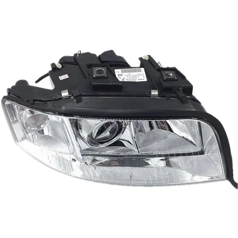 Xenon Headlights Assembly for 2003 2004 2005 Audi A6 C5 Headlamp Assembly with Regulating Motor 10-pin