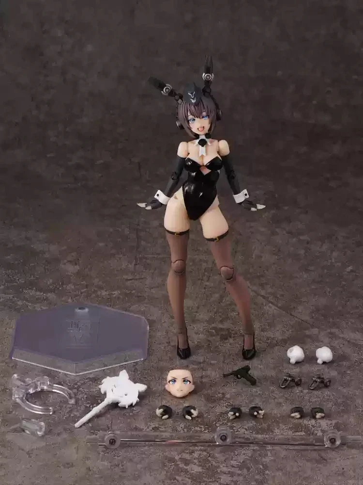 【IN VOORRAAD】Originele SLAK SHELL RA-03 RA03 Anneliese 1/12 Mobile Suit Girl PVC Action Figure Met Doos