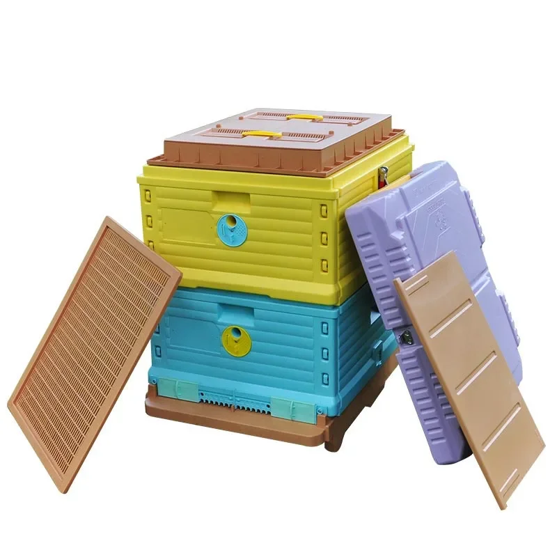 Bee Hive 10 Frames Plastic Honey Bee Hive Box