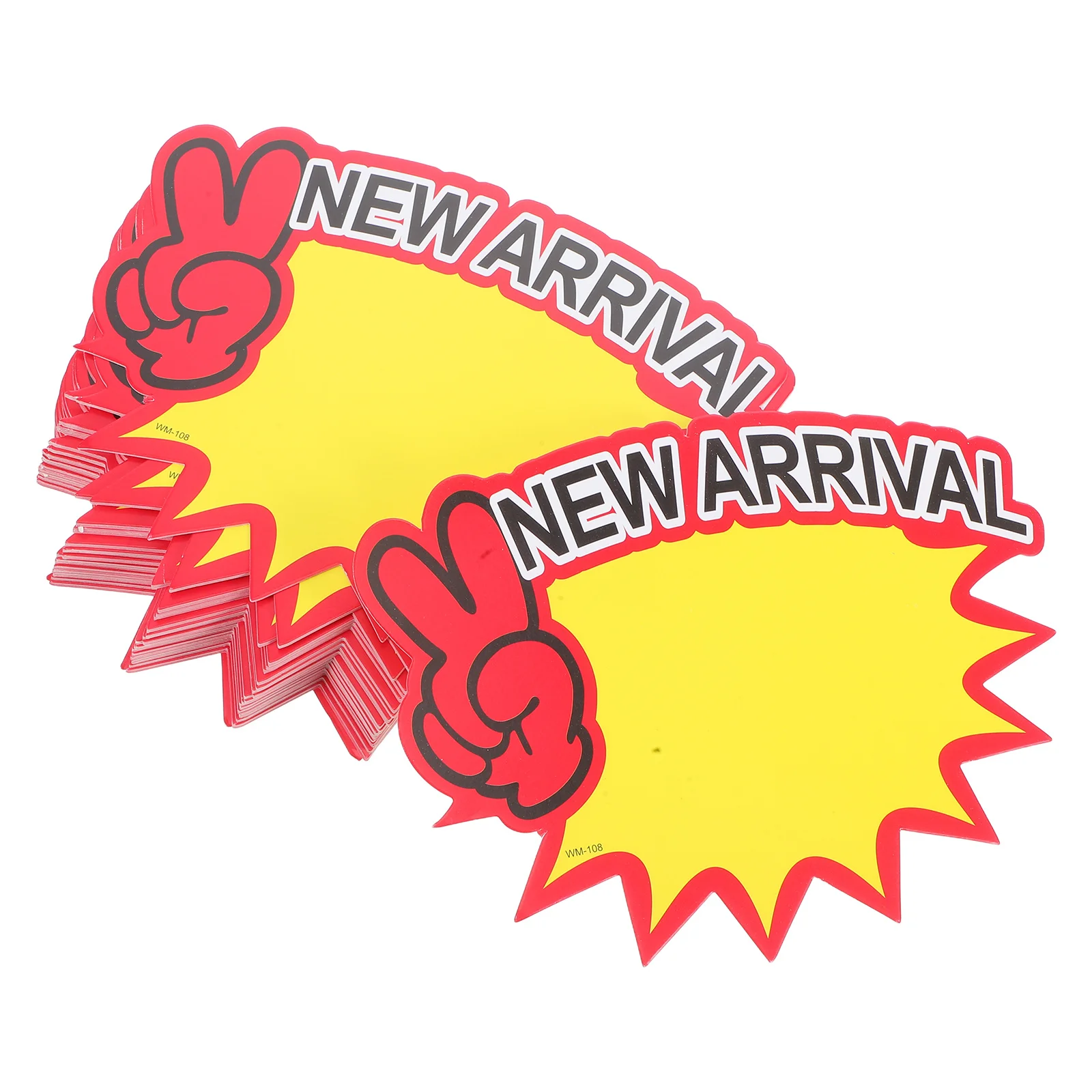 80 قطعة علامات الفاكهة سوبر ماركت لافتة للنظر تصميم انفجار واضح ورق الطباعة متجر بيع بالتجزئة علامات بطاقات عرض المنتج #5