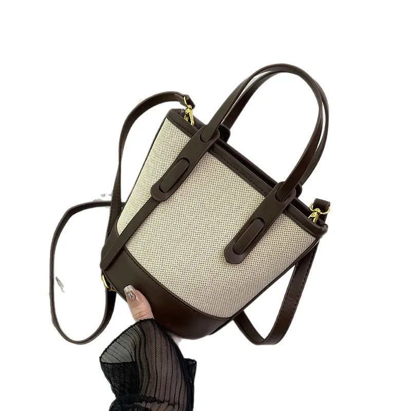 2025, neue Damen-Beuteltasche, echtes Leder, große Kapazität, Multi-Wege-Schulter-Crossbody-Tasche, Vintage-Chic-Geldbörse für die Arbeit