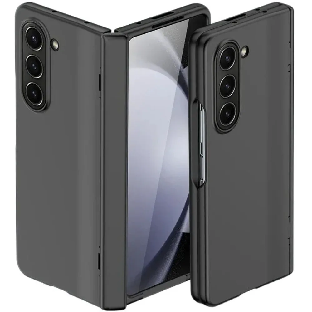 Harte PC-Handyhülle für Samsung Galaxy Z Fold 7 6 5 4 3 Fold7 Fold6 Fold5 Fold4 Fold3 5G Matte stoßfeste Scharnier-Schutzhülle
