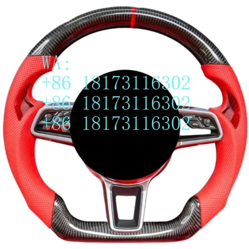 

Factory Discounts Leather Car Steering Wheel for Cayenne Boxster Panamera Cayman 911 991 970 997 718 Interior Kits