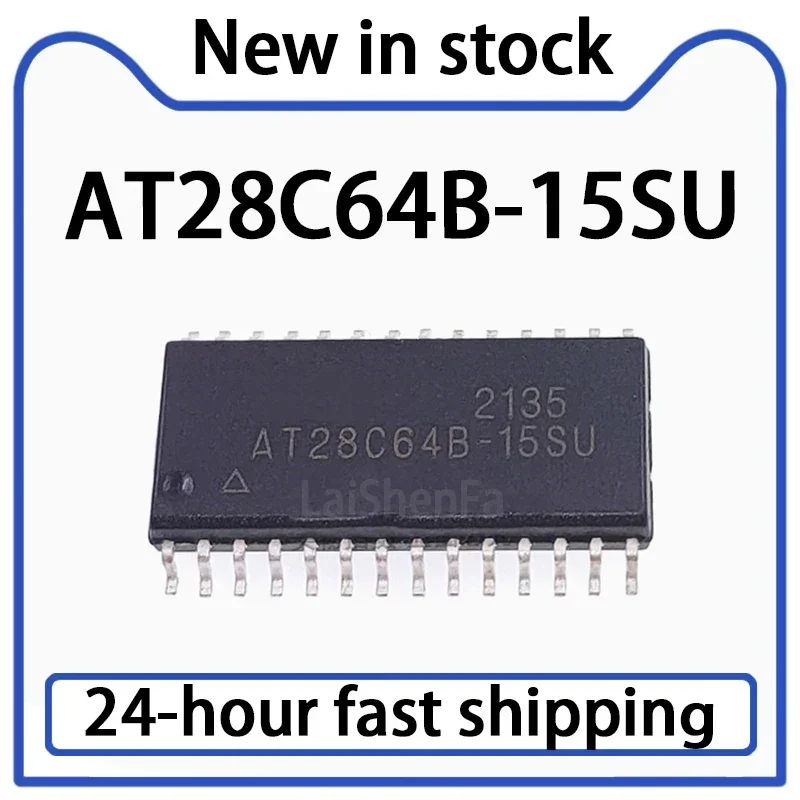 1PCS AT28C64B-15SU SMT SOIC-28 Memory EEPROM Chip Stock