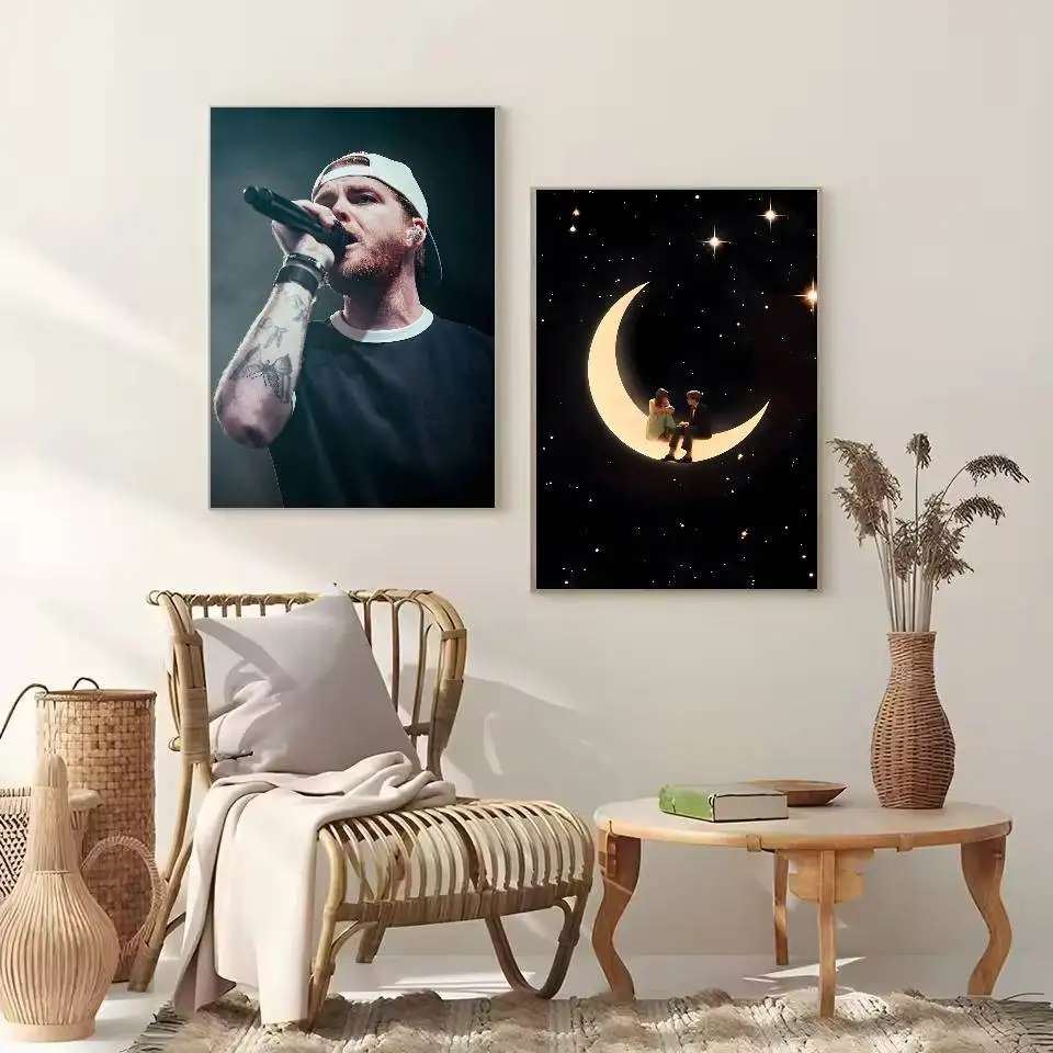 المغني أ-أليكس دبليو وارن ملصق عادي ذاتية اللصق الفن ورق مقاوم للماء ملصق مقهى بار غرفة النوم جدار ديكور