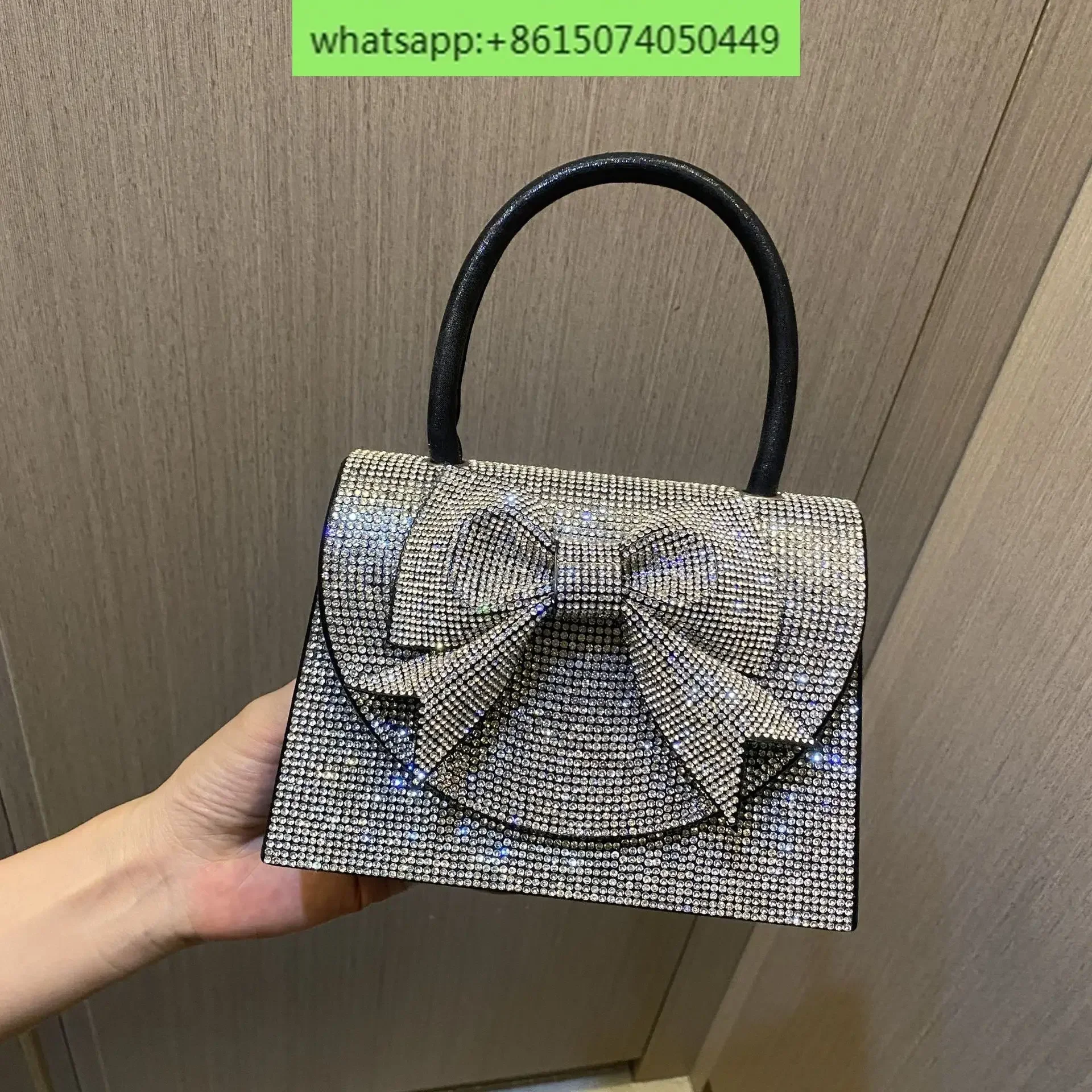 Light Luxury Water Diamond Bag Handheld Bag Bridesmaid Wedding Dress Evening Banquet Banquet Bag