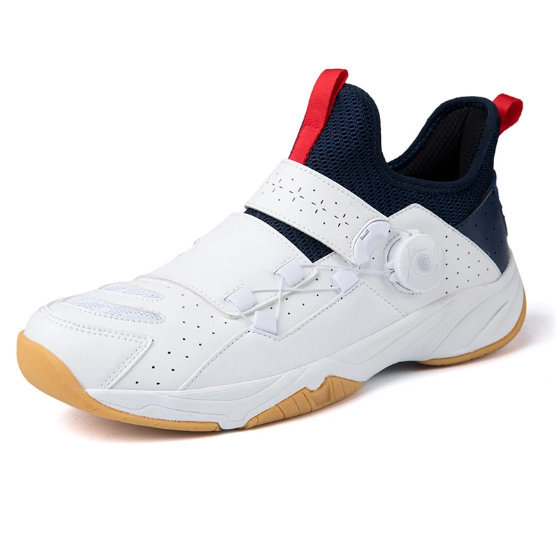 Men Badminton Shoes Table Tennis Shoes Volleyball Sneakers Women Unisex Quick-Lacing 2022 New