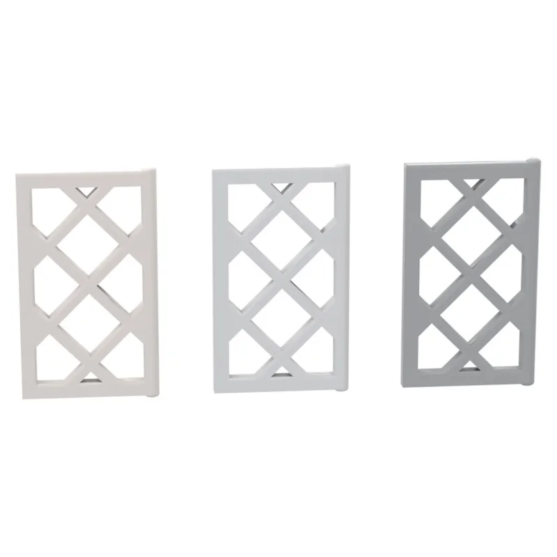 MOC Bricks 2529 1x2x3 Grid Lattice Window for Building Blocks Parts DIY Construction Toys