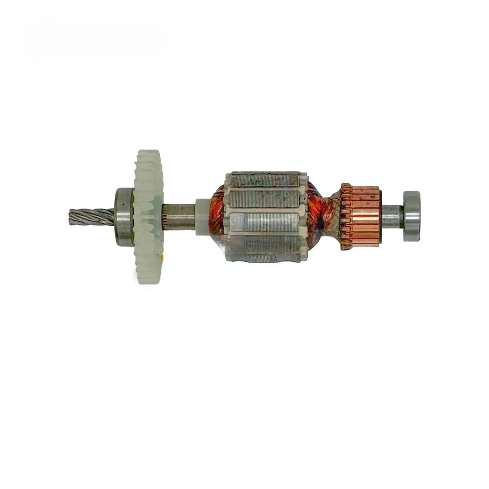 10mm Hand Drill Armature Rotor Anchor With 6 Teeth W Bearings For Electric Drill Rotor Parts Power Tools Accessories