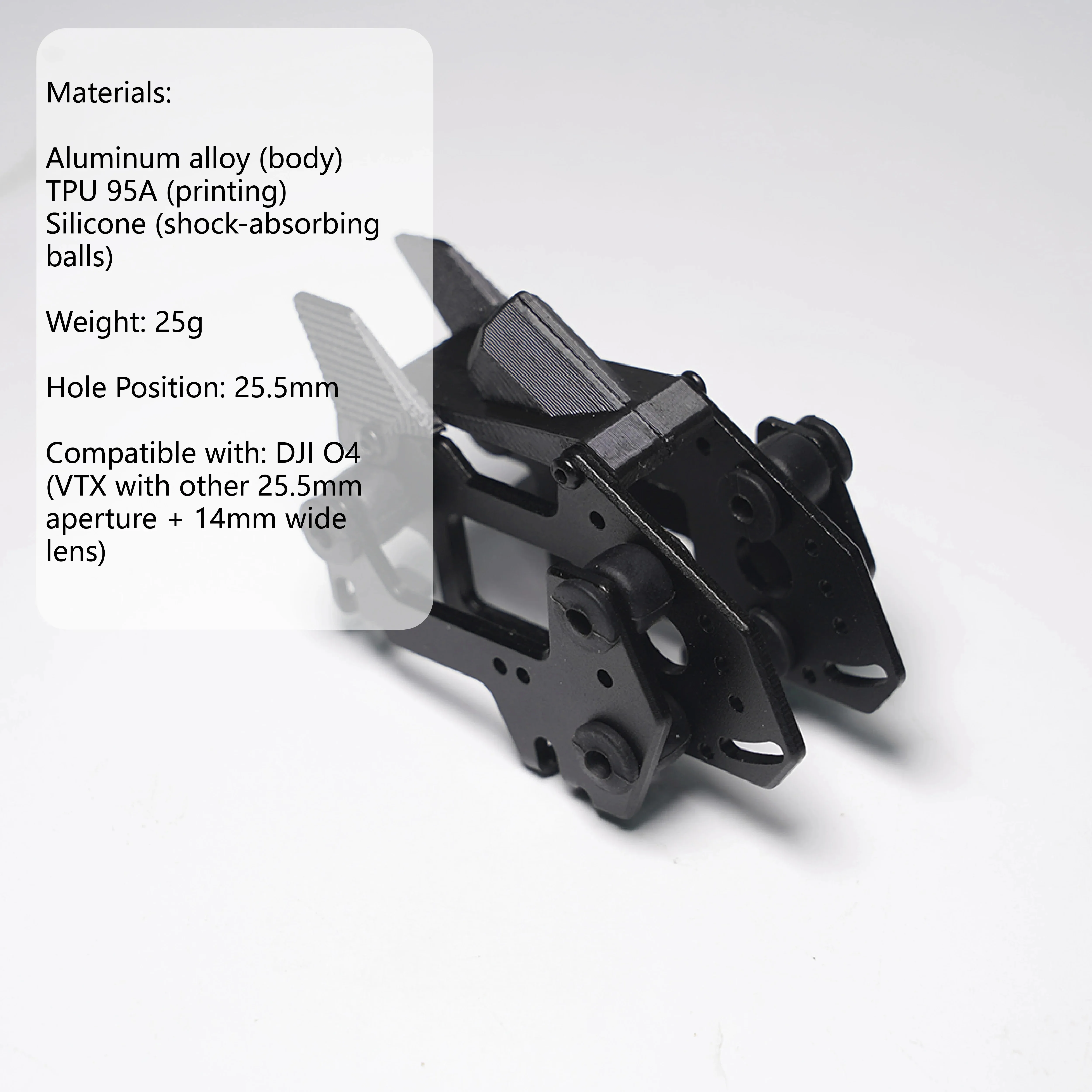 O4 AIR UNIT O4 Lite CNC Aluminum Alloy Shock Absorption Stability Enhancement Integrated Module For FPV Speedybee B25 Master 3x