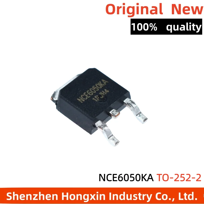 

10 pieces of NCE6050KA TO-252-2 60V/50A N-channel MOSFET chips