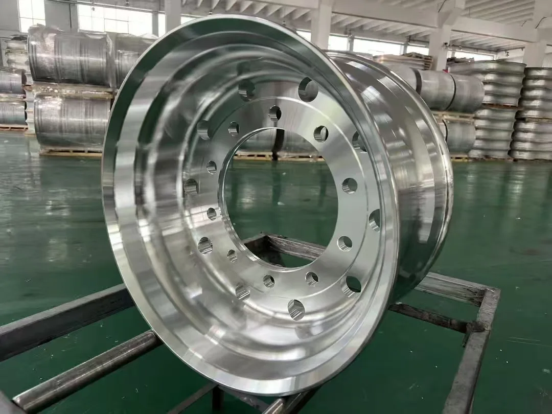 Customized High Quality Premium Solid Tire Aluminum Alloy Forged Truck Wheels