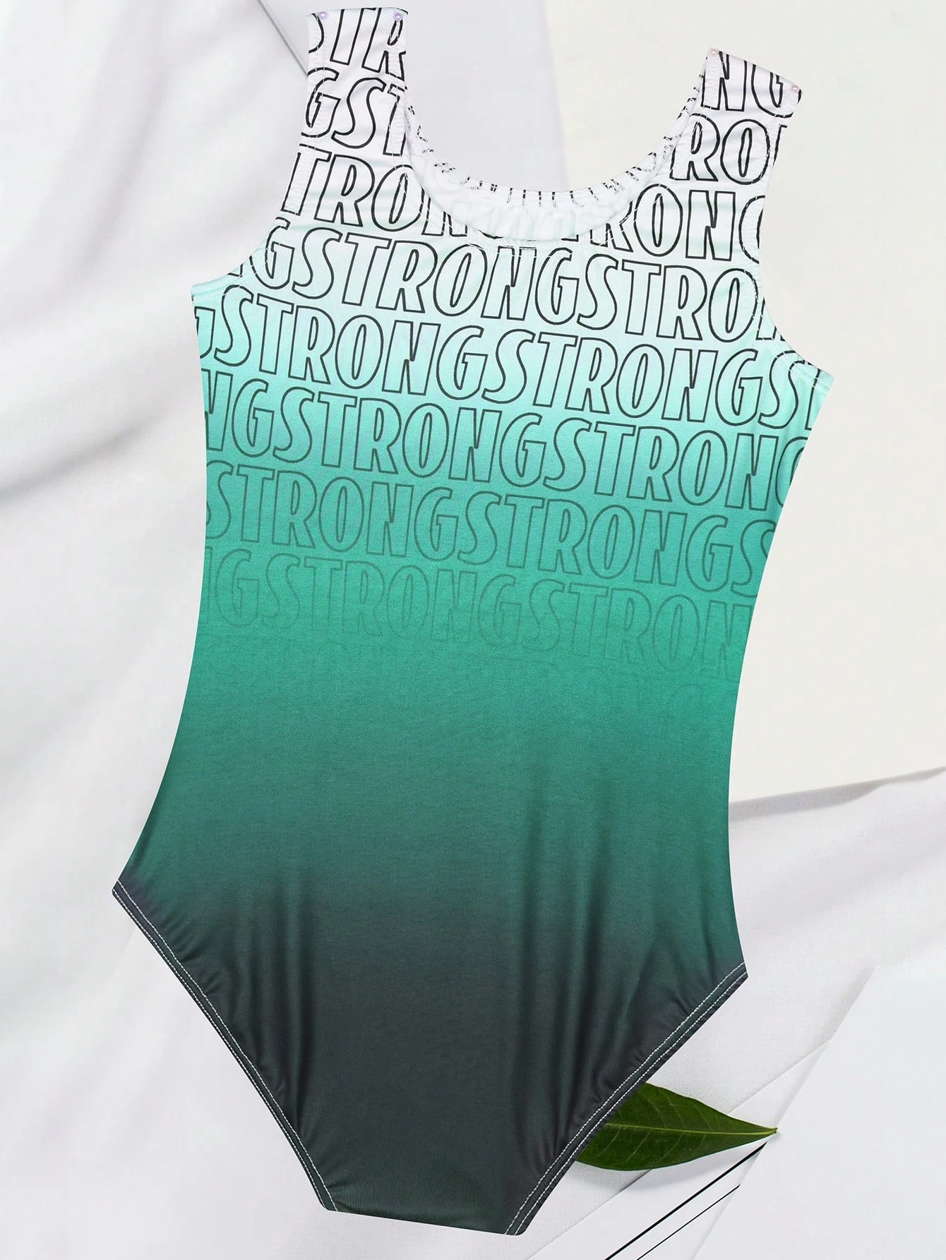 Girls Ballet Dance Leotard Gradient color crease-resistantmaterial Gymnastic Outfits ToddlerSleevelessTank Dancewear
