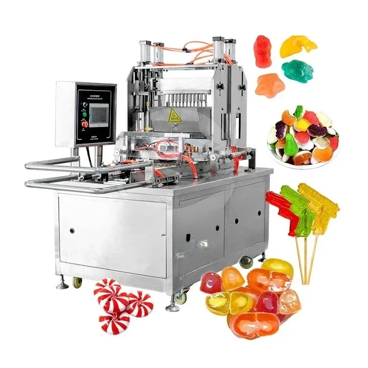 Multi Functional Jelly Bean Production Line Machine  Automatic Candy Maker Making