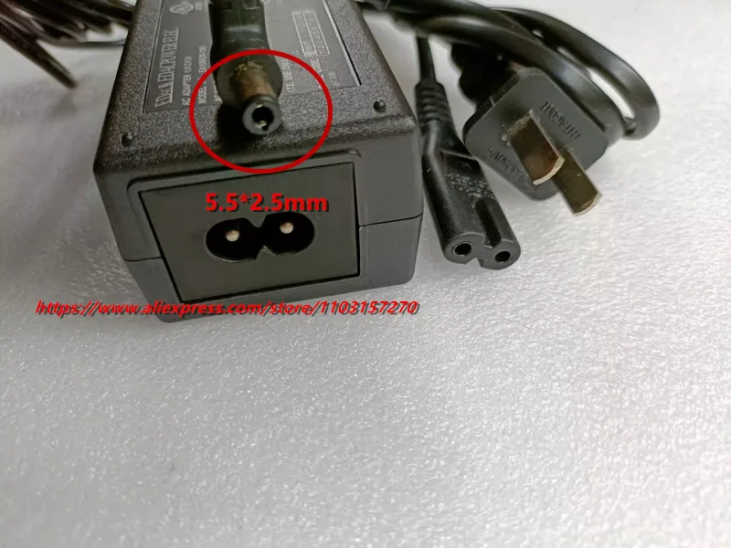 オリジナルedac-edacpower-elec-ea10682v-190-ac-dcアダプター充電器-19v-378a-55-25mm電源