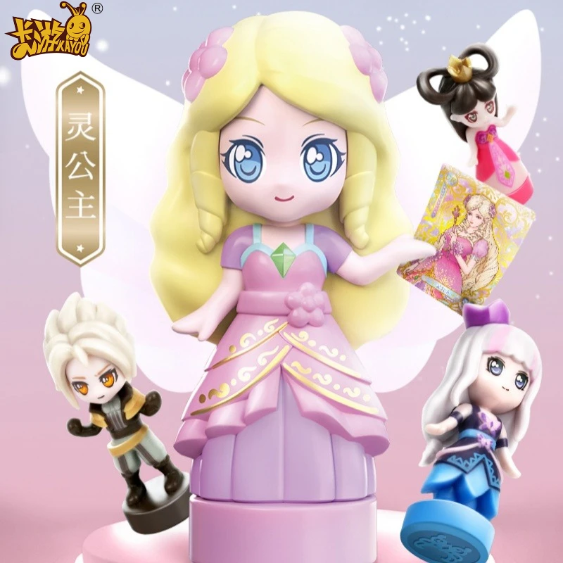 KAYOU Genuine Ye Luoli Doll Seal UR Princess Ice Figurine Cute Collectible Card Anime Peripheral Toy Flash Card Gift