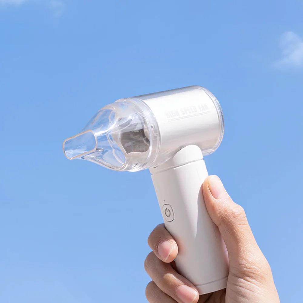 Portable High Speed Blower For Xinjingwei Handheld USB Cooling Fan Detachable Nozzle Compact Personal Cooler For Summer Outdoor