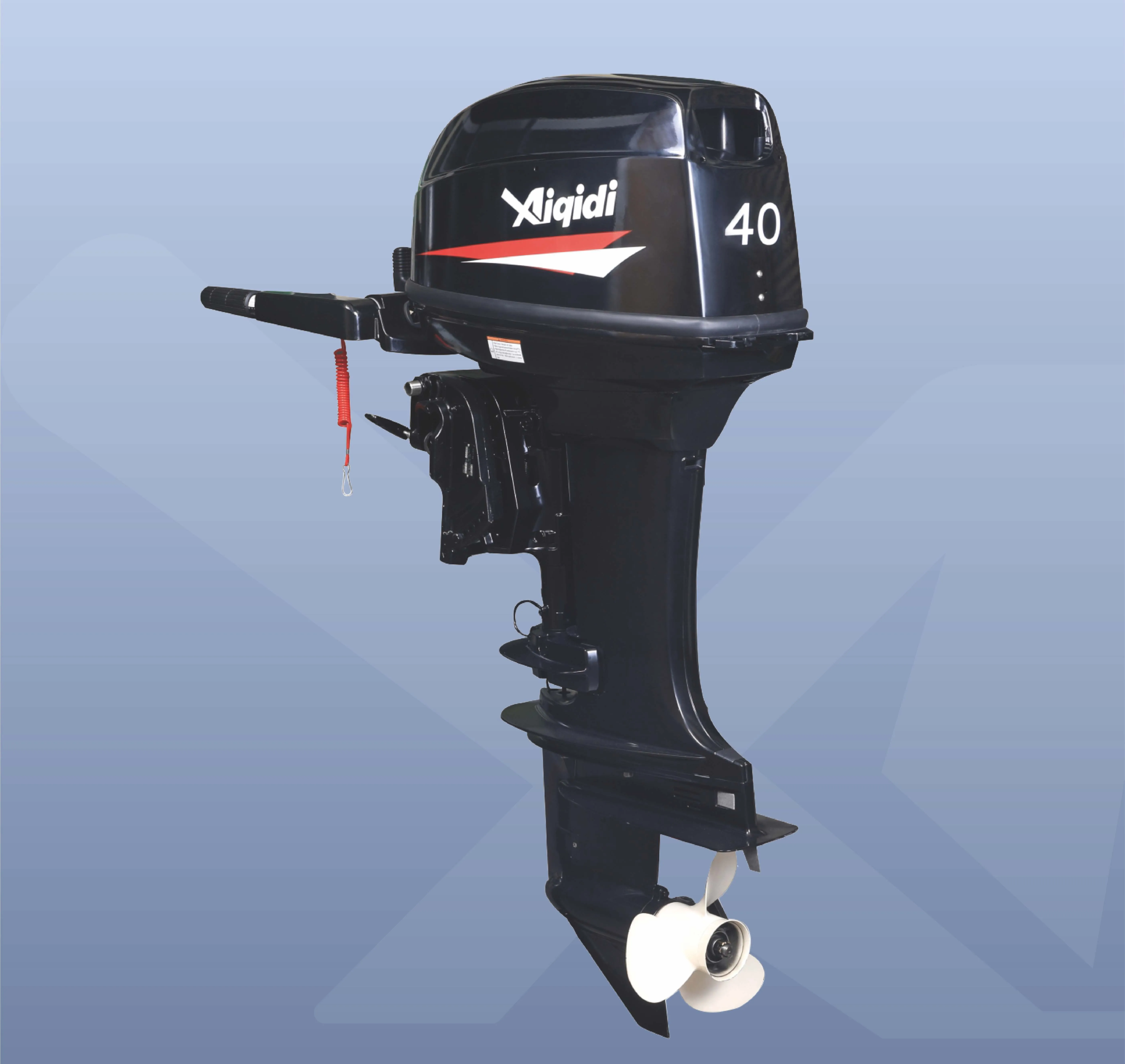 

New Popular 40HP T40 AIQIDI Marine Engine Outboard 2 Stroke Rear/Forward Control Outboard Motor