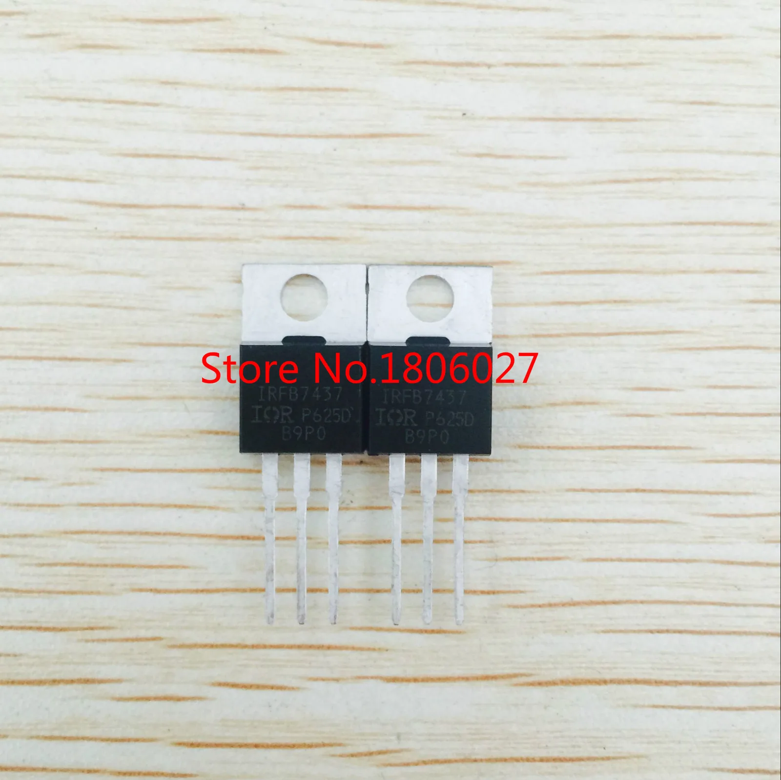 Send free 20PCS IRFB7437    TO-220  195A 40V 230W  The field effect tube