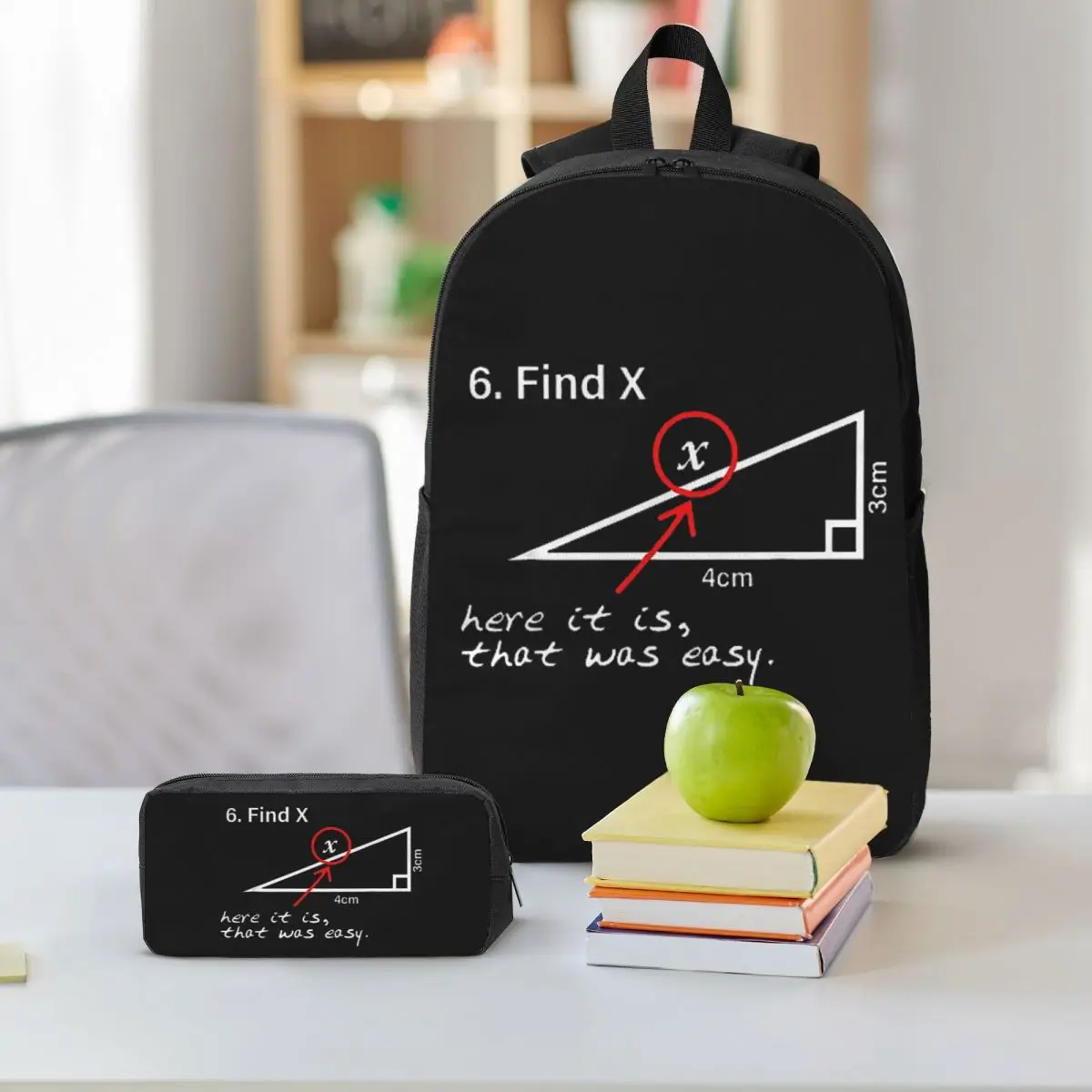 Slushy Noobz Martin Hamzah Find Backpack Boys Girls BookBag School Bag Shoulder Bags 3ps Insulated Lunch Bag Pencil Case