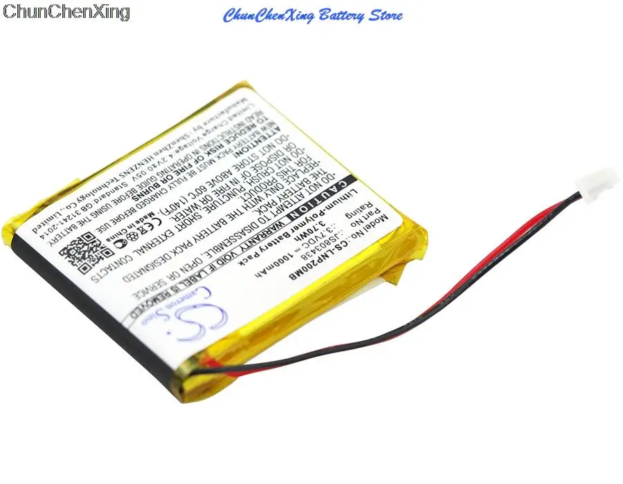 Cameron Sino 1000mAh Battery JS803438 for Luvion Platinum 2