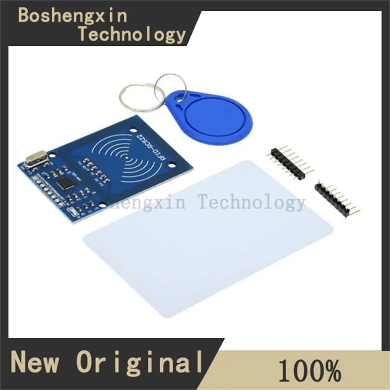1 個 MFRC522 + ホワイトカード MFRC-522 RC522 RFID RF IC カードセンシングモジュール