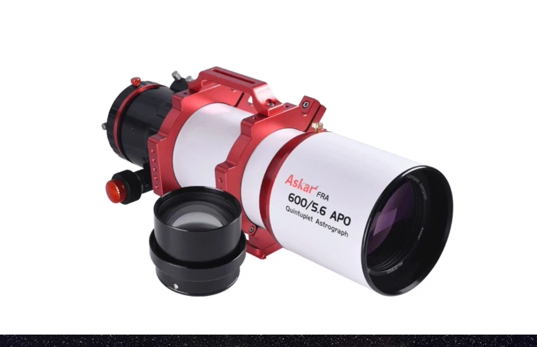 Askar FRA600 108mm f/5.6 Quintuplet Petzval astrografo a campo piatto