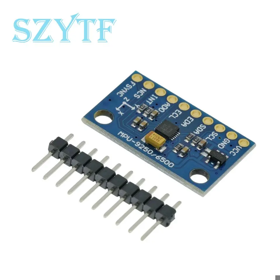 GY-6500 GY-9250 GY-9255 MPU-6500 6DOF Six-axis Accelerometer 6-axis Attitude Gyro Sensor Module SPI Interface MPU6500