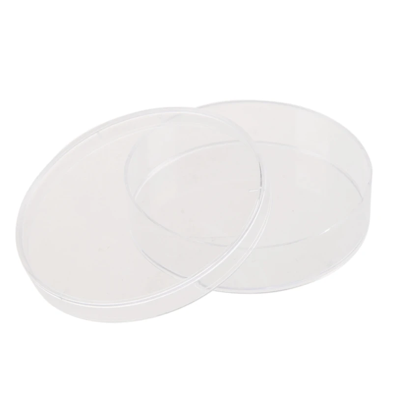 20Pcs Sterile Petri Dishes W/Lids For Lab Plate Bacterial Yeast 55Mm X 15Mm