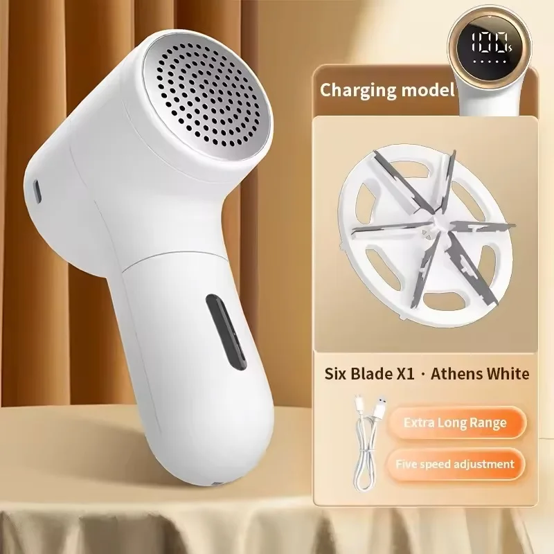 Lint Remover For Clothing LED Digital Electric Pellet Fluff Remover USB Rechargeable Fuzz Fabric Shaver Sweater