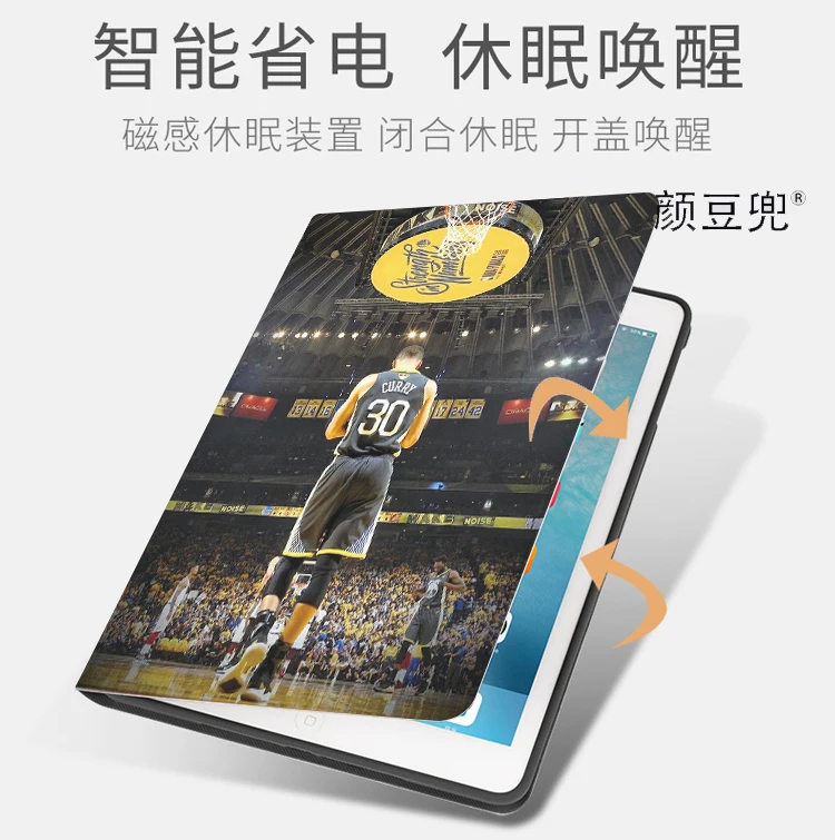 Imagem -04 - Estojo Steph Curry Shrug para Ipad 10.2 7th 8th 9th Air Mini Estojo de Silicone de Luxo para Ipad Air Pro 12.9