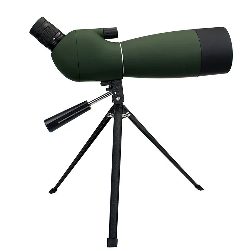 Birdwatching Mirror Military Green Zoom High Magnification 25-75 Times 70mm Target Mirror + Tripod SV28 25-75x70mm