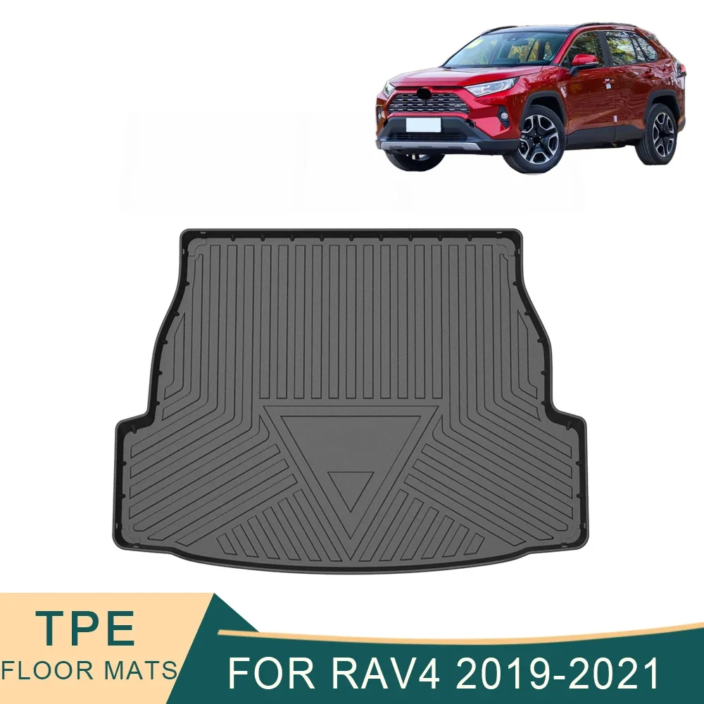 

For Toyota RAV4 XA50 2019-2023 Car Cargo Liner All-Weather TPE Non-slip Trunk Mats Waterproof Boot Tray Trunk Carpet Accessories