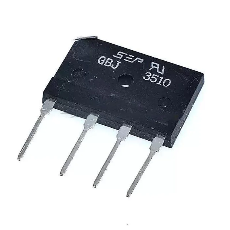 5 قطعة جسر ديود GBJ3510 35A/1000 فولت SEP التعريفي طباخ جسر كومة جسر مسطح المعدل