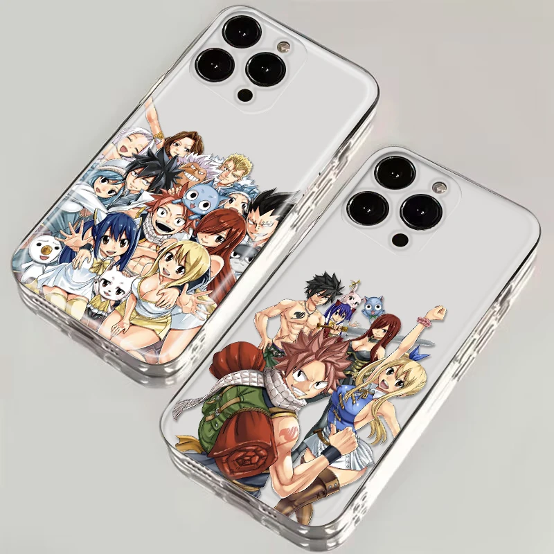 Fairy Tail anime Soft Case for Redmi Note 11S 10 9 POWER Xiaomi Mi 10T 11 11T Pro F1 A3 Poco M3 M4 X3 NFC M6 F6 X6 C65