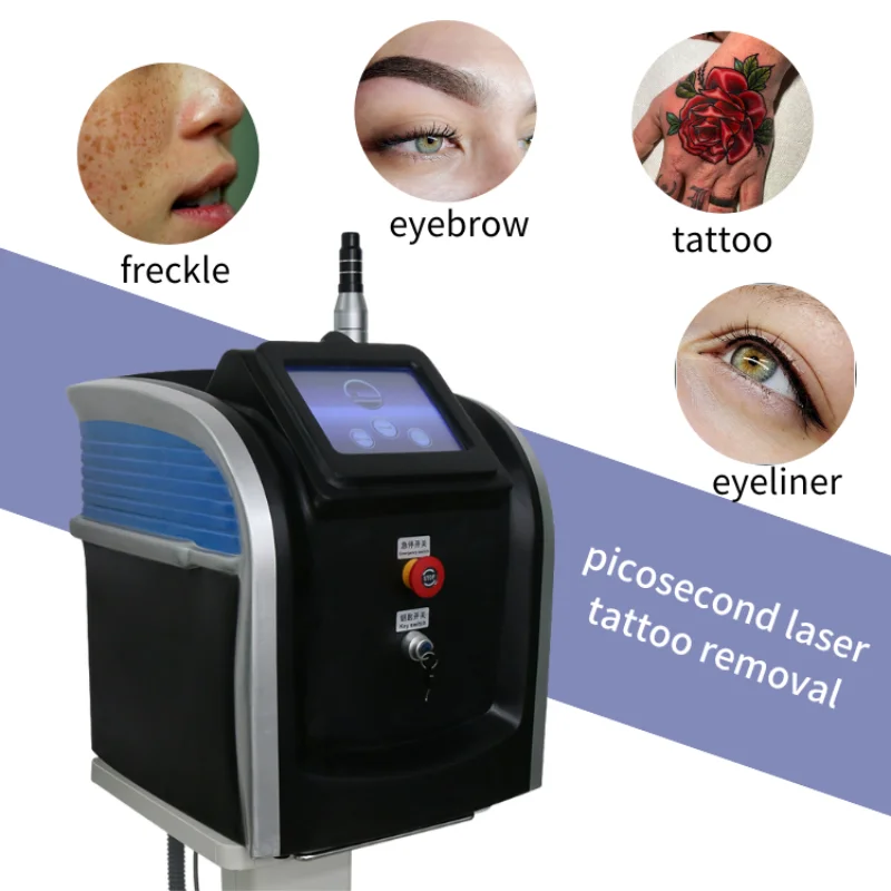 

Newest Tattoo Removal Beauty Machine Portable Laser Pico Laser 755 1064 532nm Hive Picosecond Skin Rejuvenation Beauty Machine