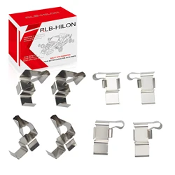 8pcs Brake Pads Clips For Toyota Hiace 2005 2006 2007 2008 2009 2010 2011 2012 2013 2014-2018 KDH200 04947-26040;04947-26080