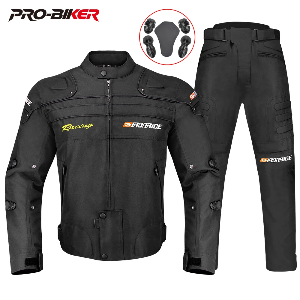 giacca-da-moto-per-uomo-antivento-con-pantaloni-protezioni-5-pezzi-taglie-m-2xl