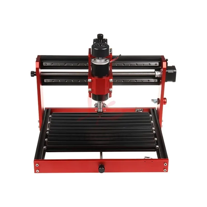 

LY 3020 Plus High Accuracy All 3 Axis Square Rails Full Metal Desktop CNC Engraving Cutting Machine 500W Spindle for Wood PVC