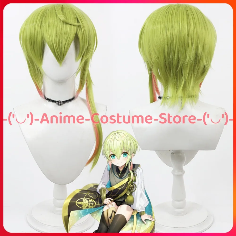 Touken Ranbu Taikou Samonji Косплей Парик Аниме Игровой Персонаж Хэллоуин Карнавальный Костюм Парики Термостойкие Синтетические Волосы