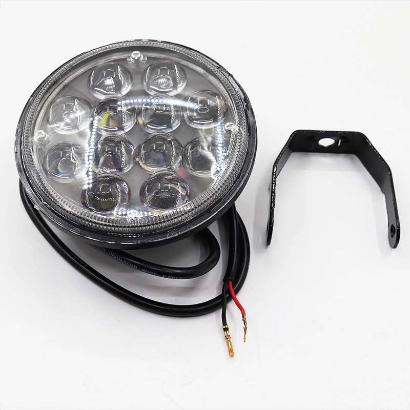 Electric Scooter Front Headlight Assembly 12 Lamp Beads 60V 72V Universal For CItycoco Electric Scooter Harley Electric Scooter