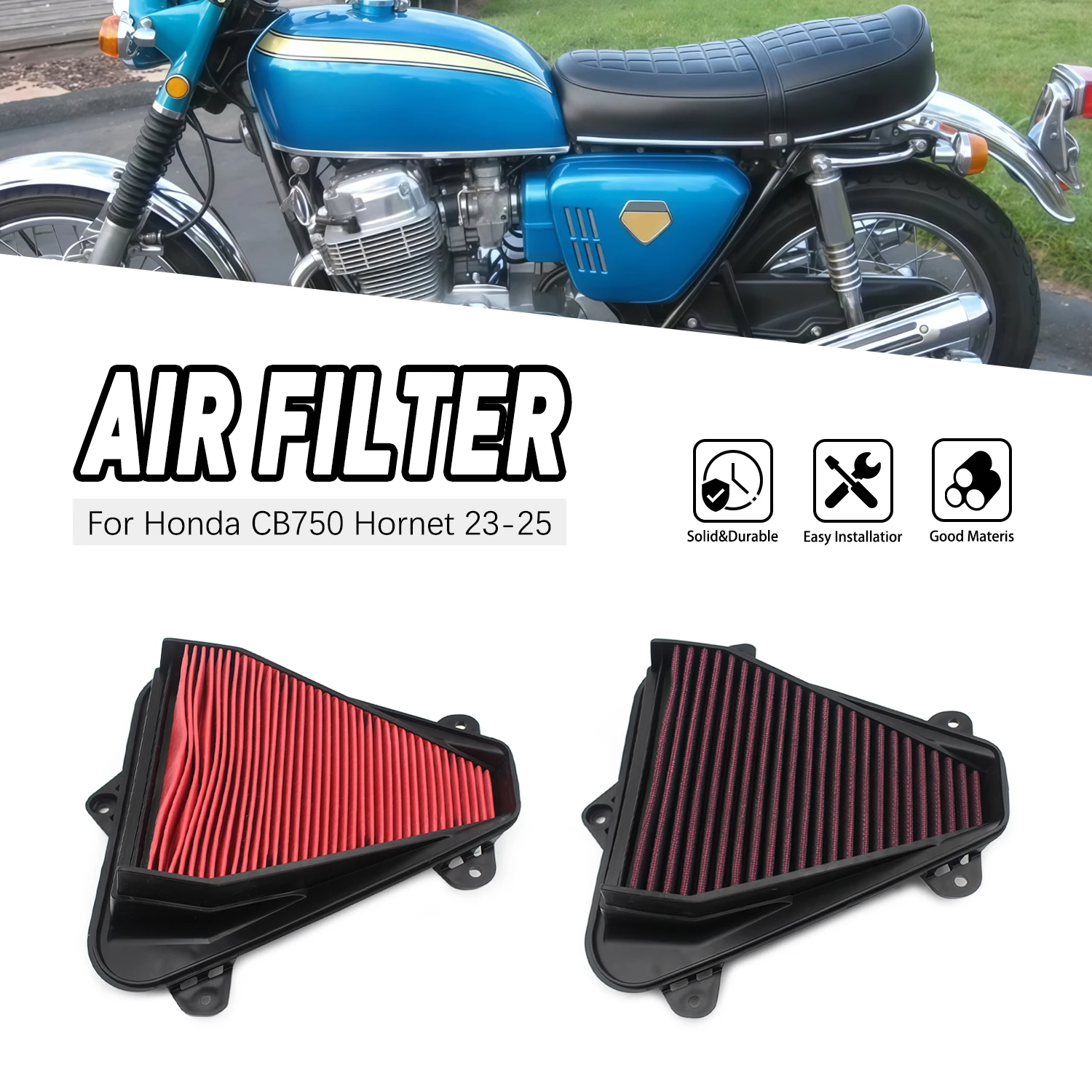 

High Air Filter Motorcycle Accessories For Honda Transalp XL 750 XL750 CB750 Hornet CB 750 2023 2024 2025