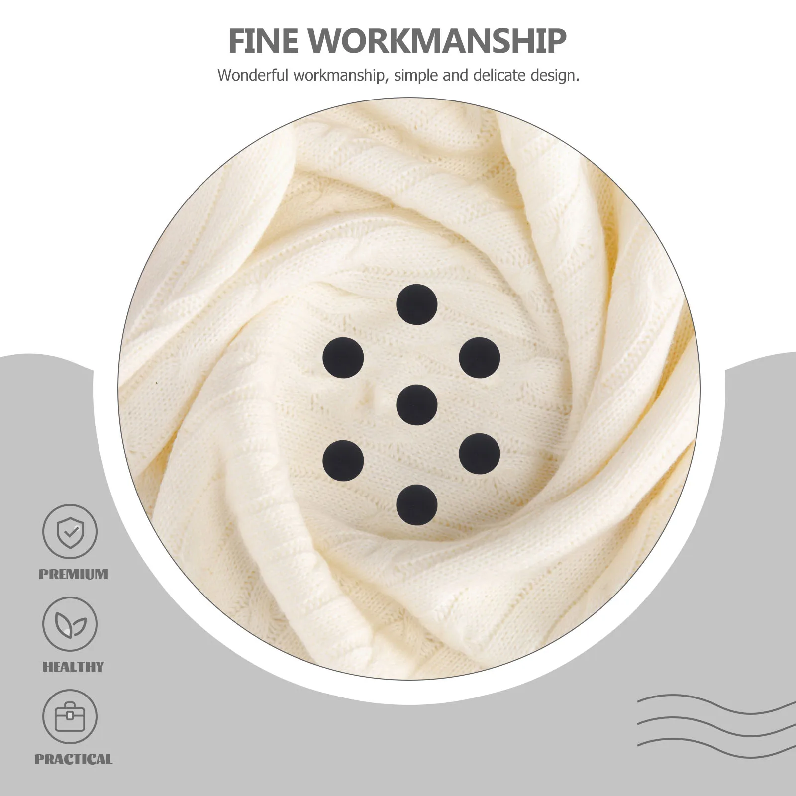 

500Pcs Felt Circles Self-Adhesive Stickers DIY Clothing Felt Pads Creative Decorative Circles for Handmade Crafts